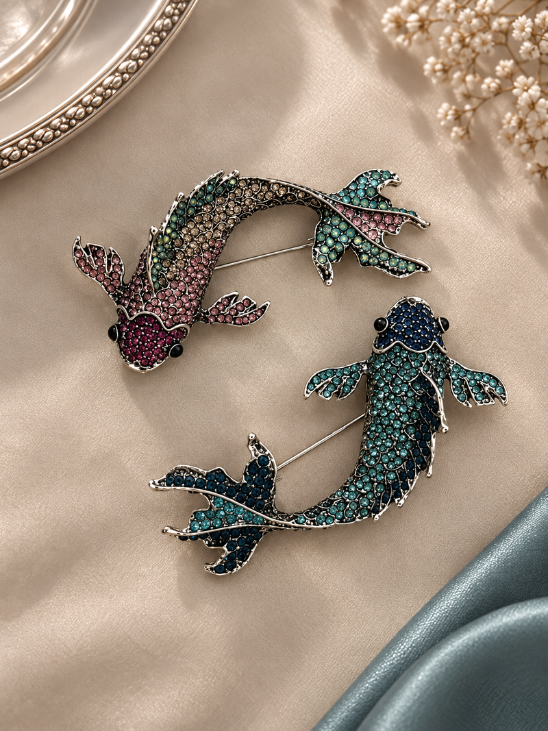 Jewelfin Brooch (1pc)
