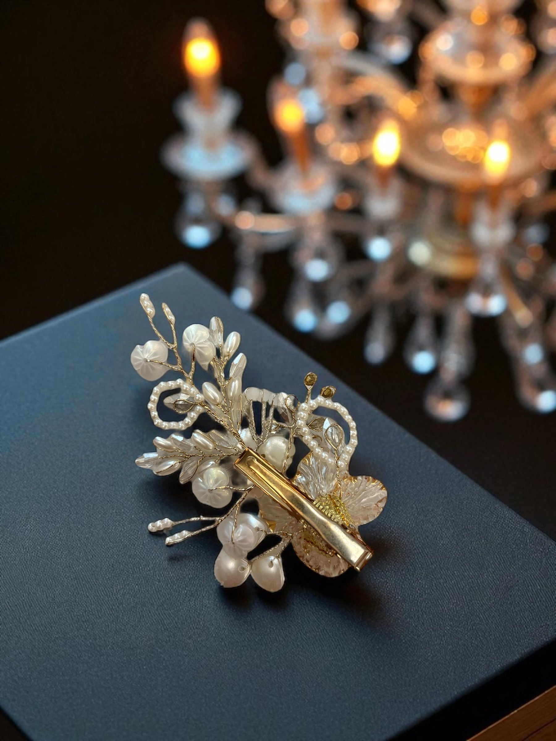 Aurora Bloom Floral Hair Clip