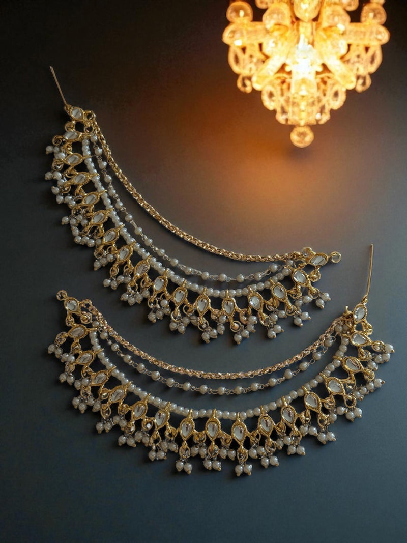 Noor Jhumar Ear Chains