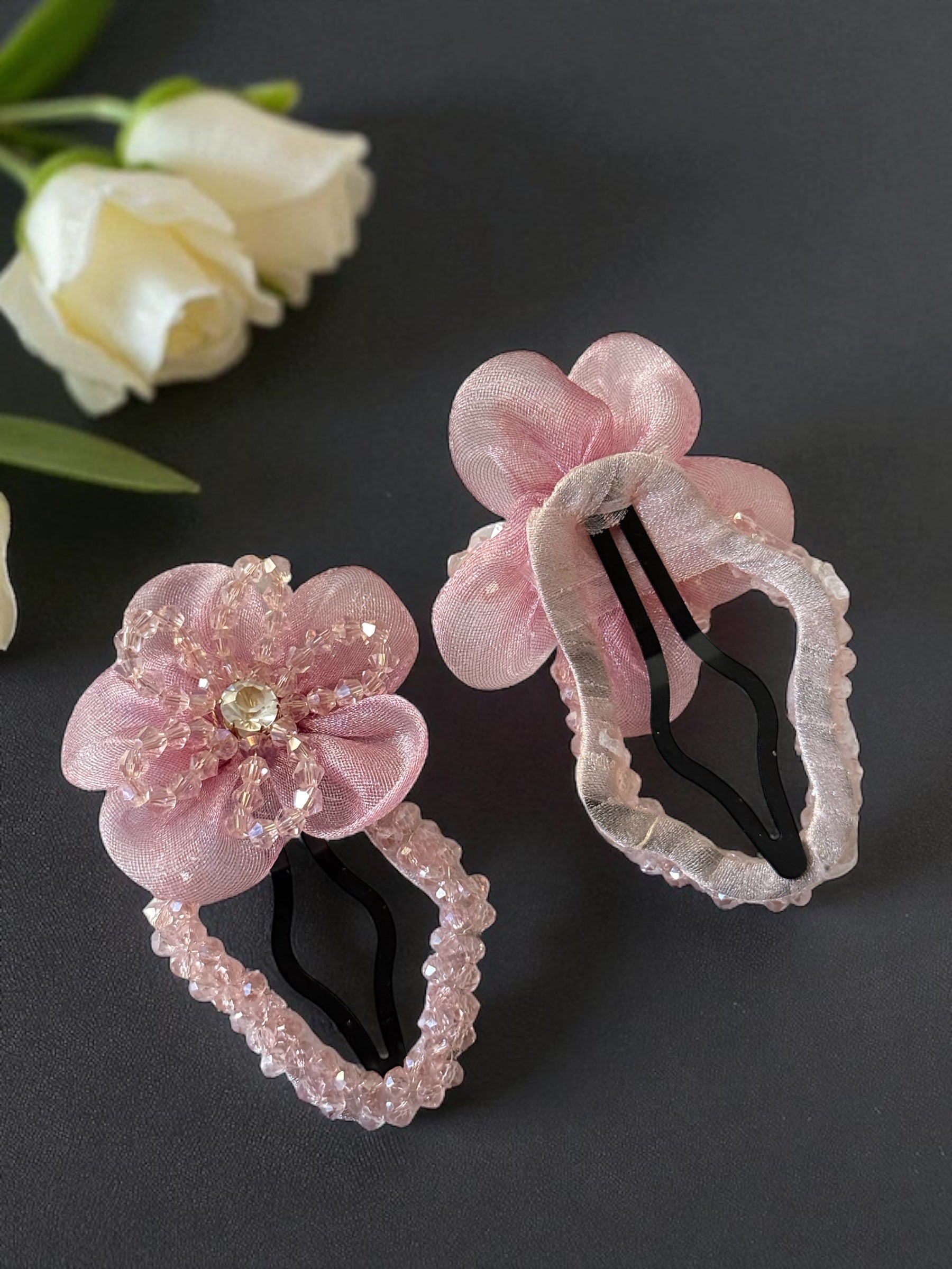 Moonlight Orchid Clip