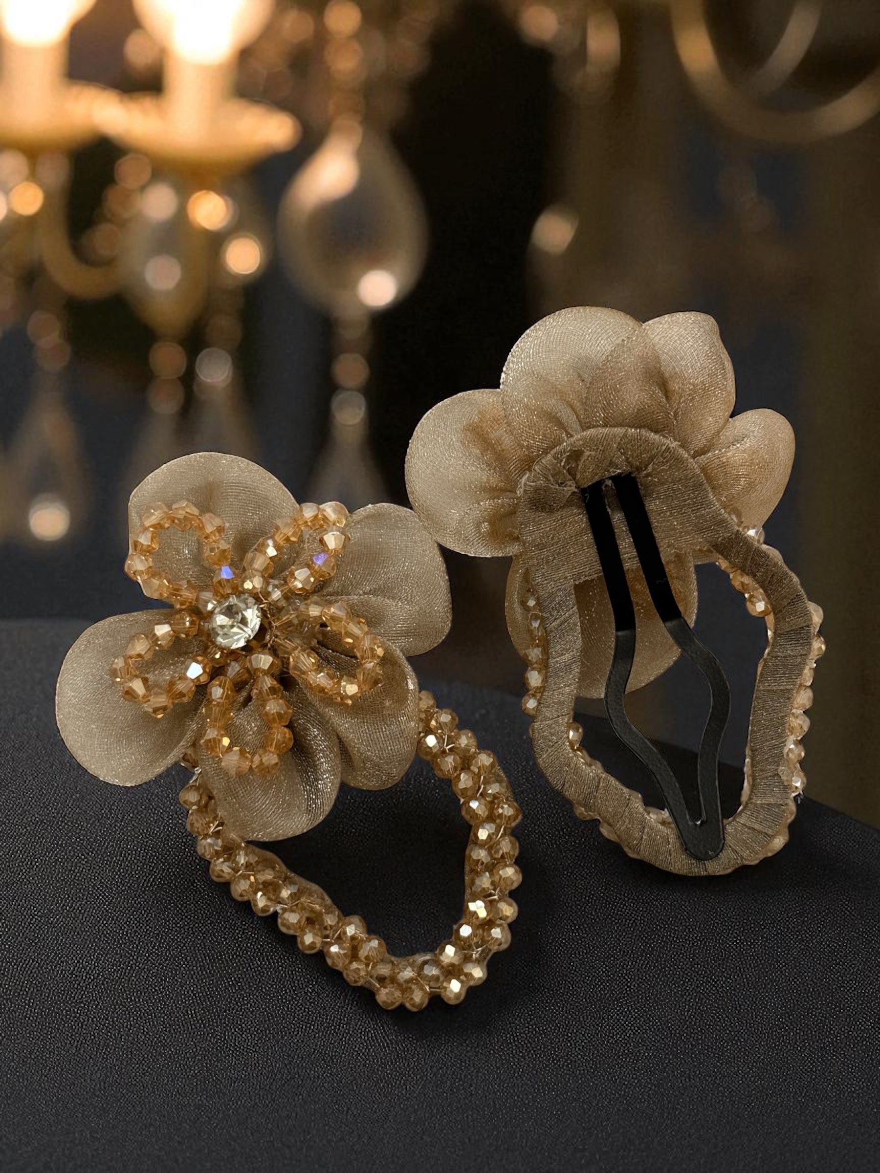 Moonlight Orchid Clip