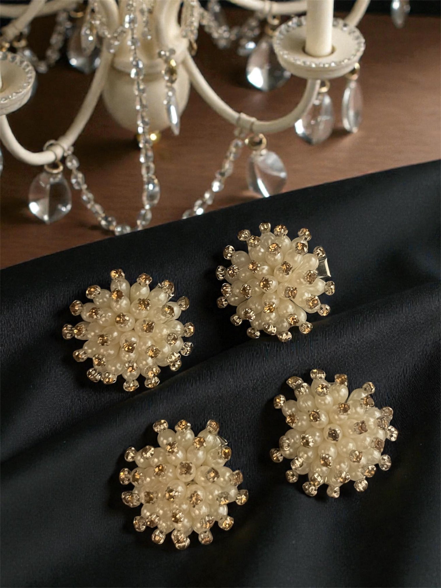 Pearl Pop Clips [Set of 4]