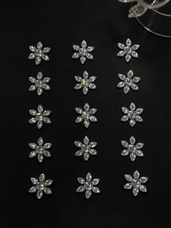 Crystal Floral Sticker (light reflecting)
