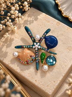 Starfish Brooch (1pc)