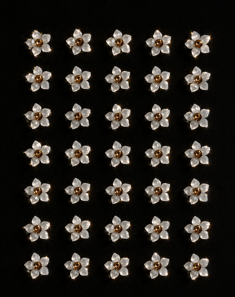 Flower stickers