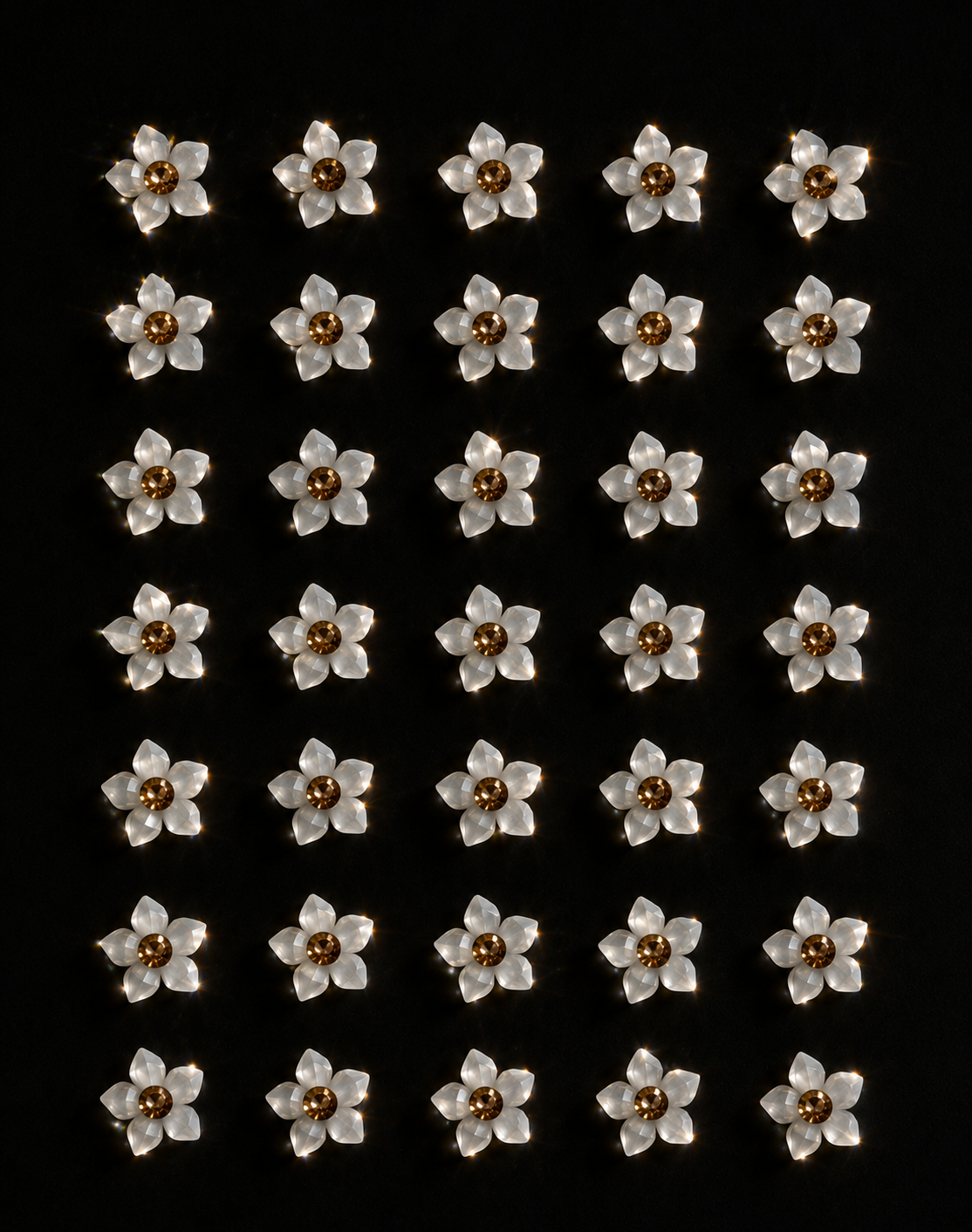 Flower stickers