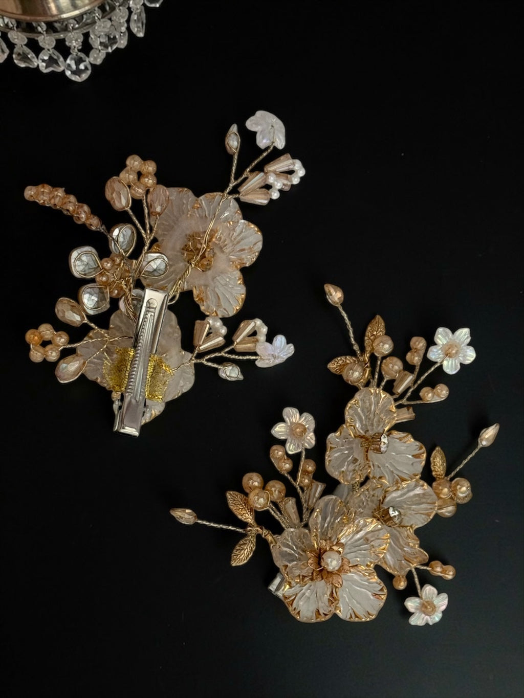 3D Floral Blossom Clip