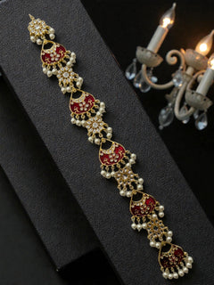 Ruby Kundan Braid