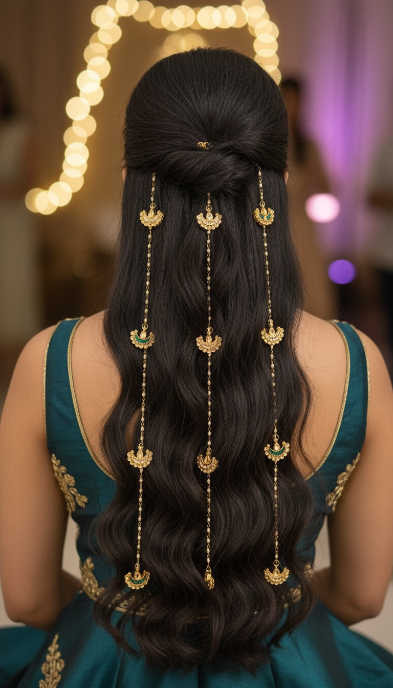 Diya Kundan Strings (set of 2)