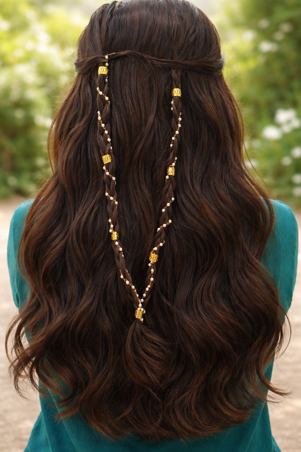 Metal hook strings (set of 2)