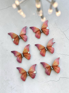 Dreamlight Butterfly Hair Clips – Set of 6 (Assorted Colors)