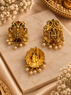 Temple Antique pins (set of 3)