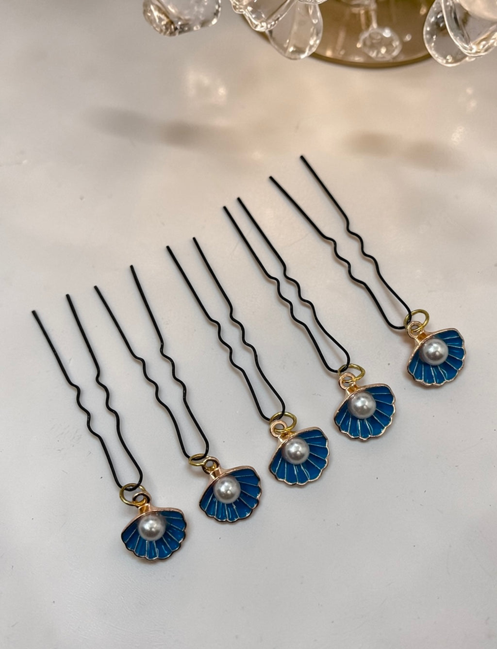 Ocean Pearl Charms (set of 5)