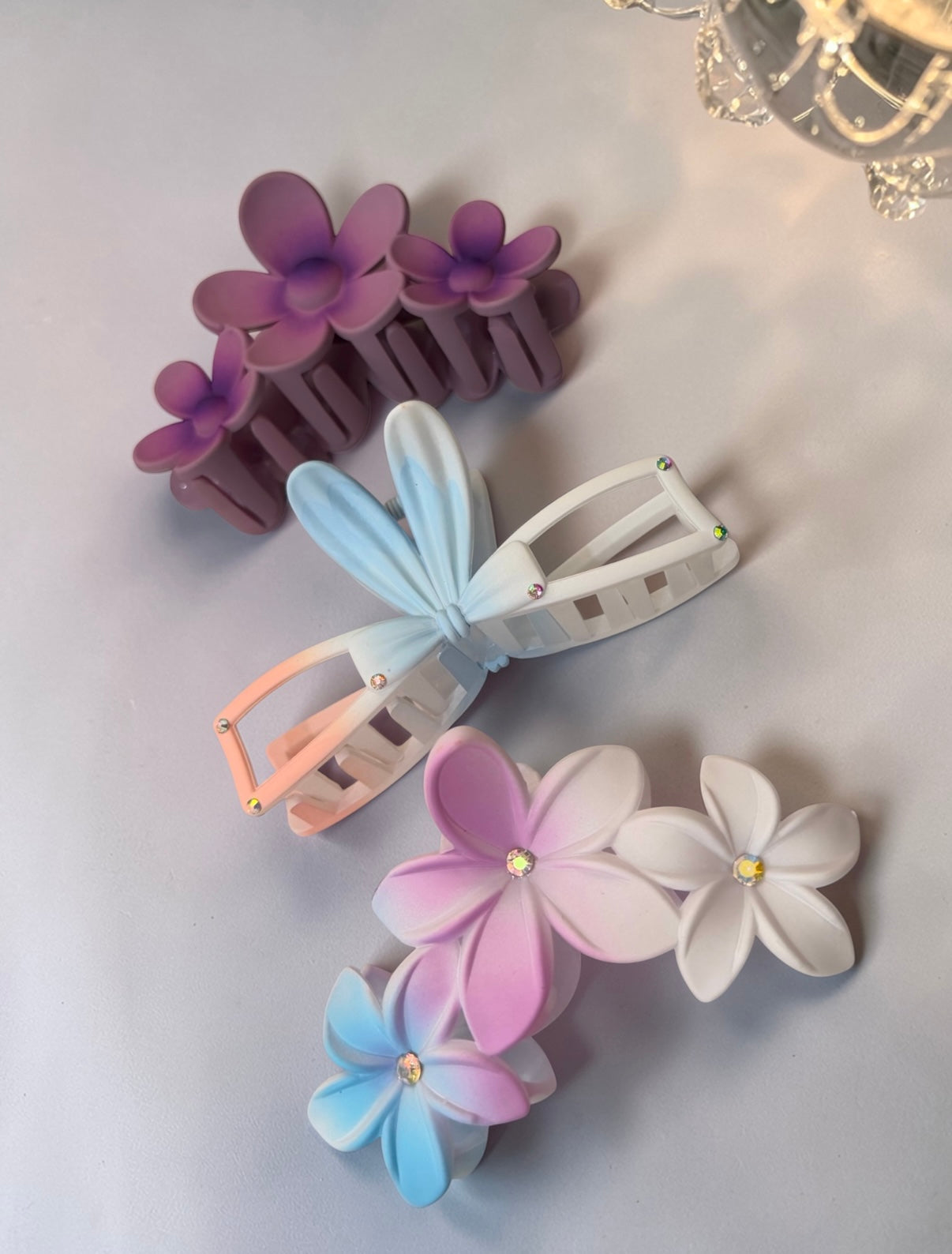 Pastel Claw-Clips (set of 3)