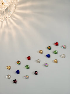 Gem-drops (Heart- Small size Stickers)