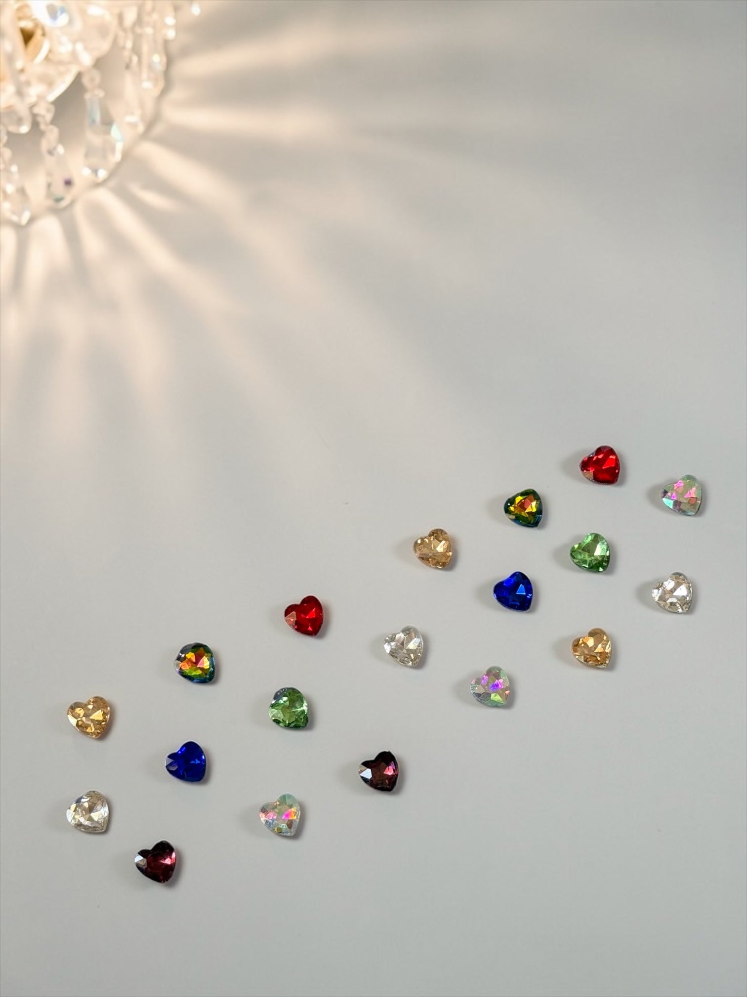 Gem-drops (Heart- Small size Stickers)