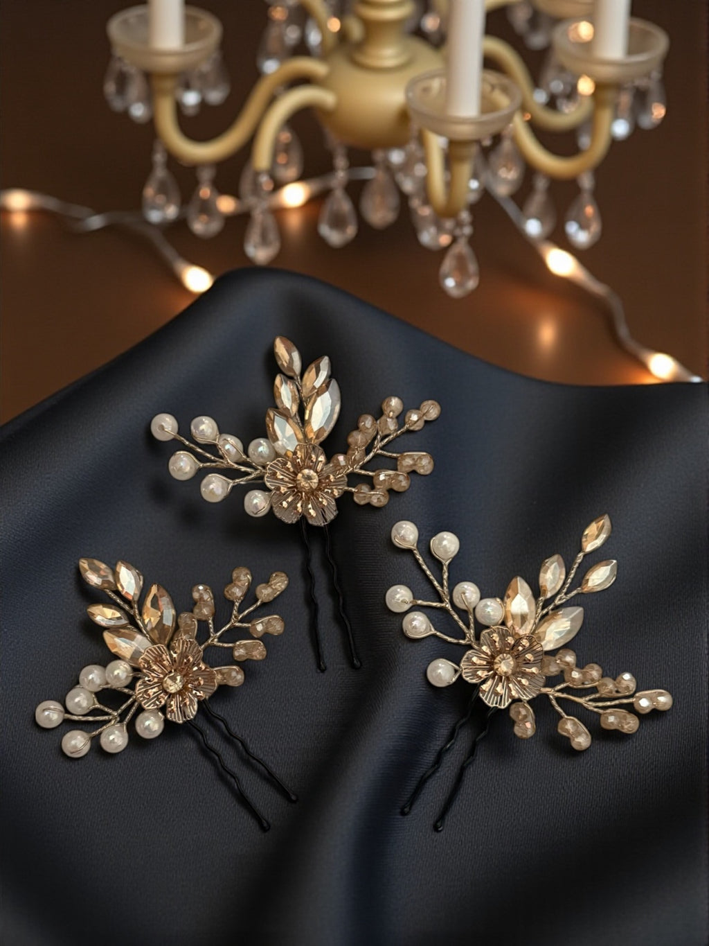 Golden Heirloom Pin (set of 3)