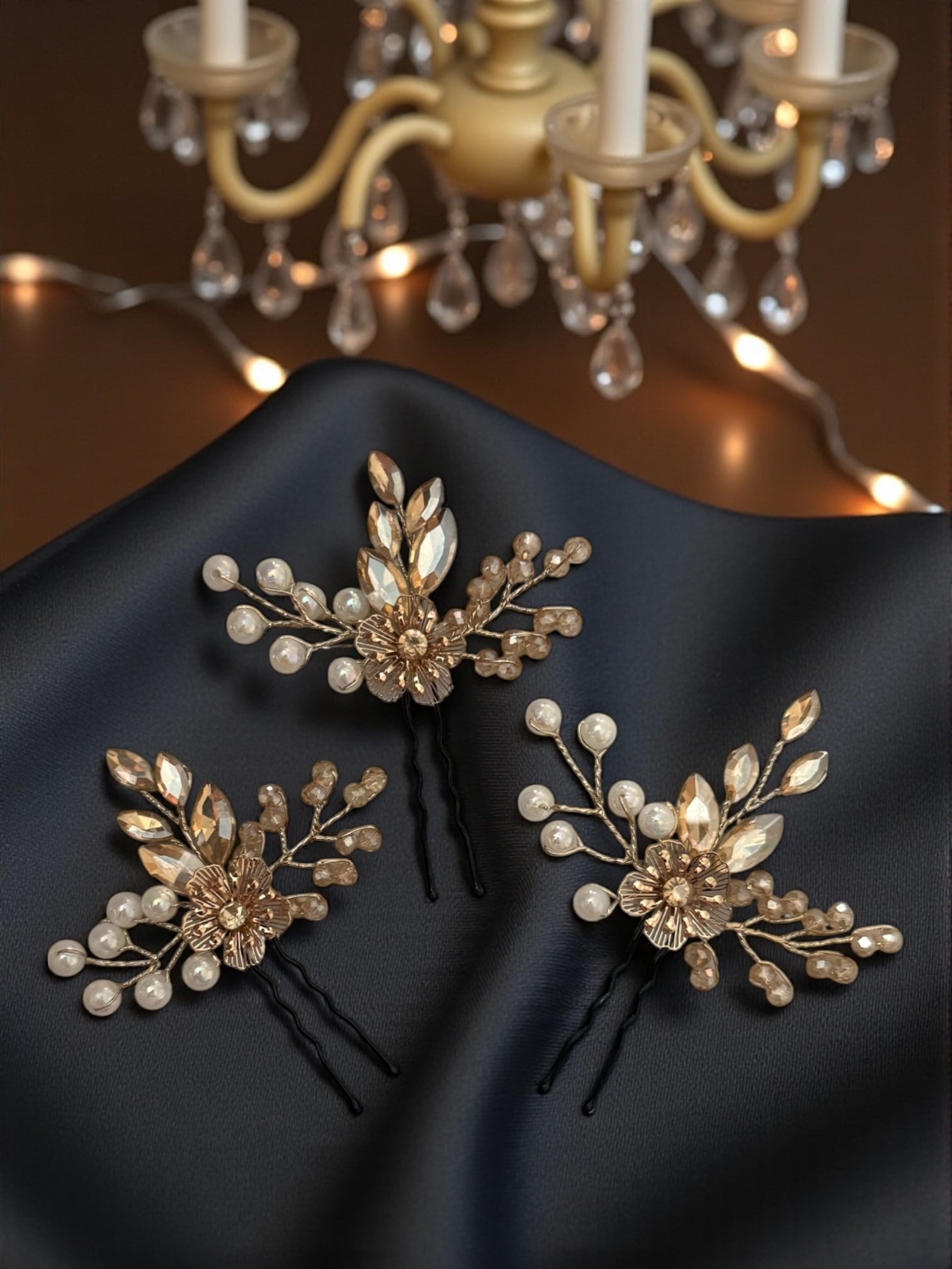 Golden Heirloom Pin (set of 3)