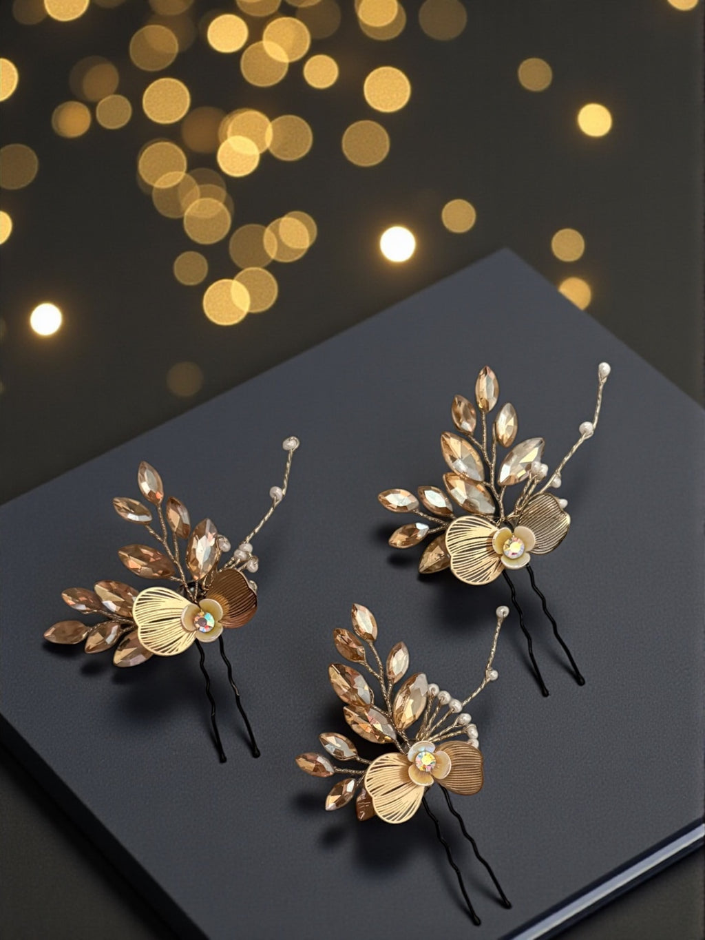 Regal Orchid Pin (set of 3)