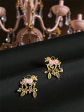 Horse metal charms (set of 4)