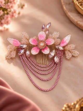 Floral Resin Brooch