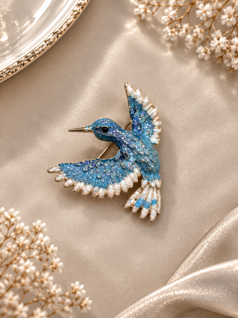 Birdie brooch (1pc)