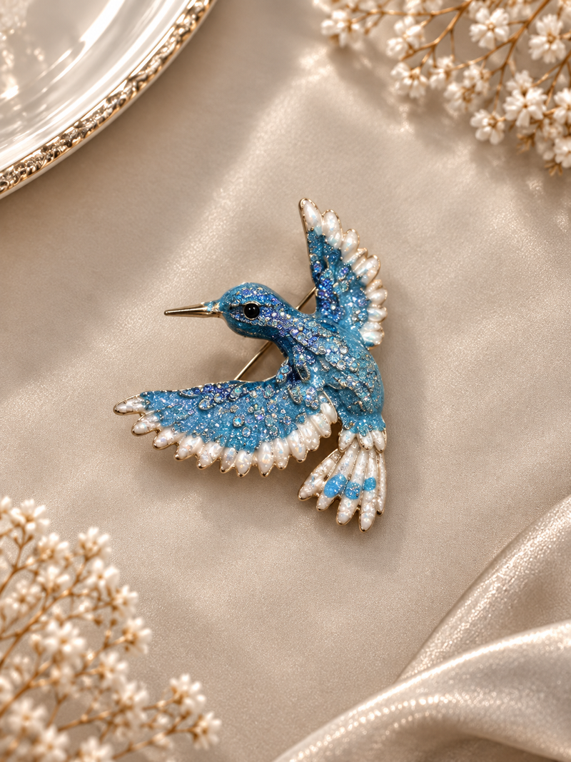 Birdie brooch (1pc)