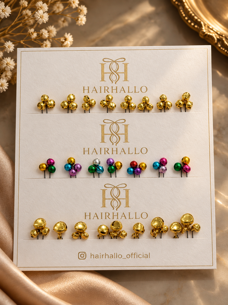Ghungruu Pins (set of 8)