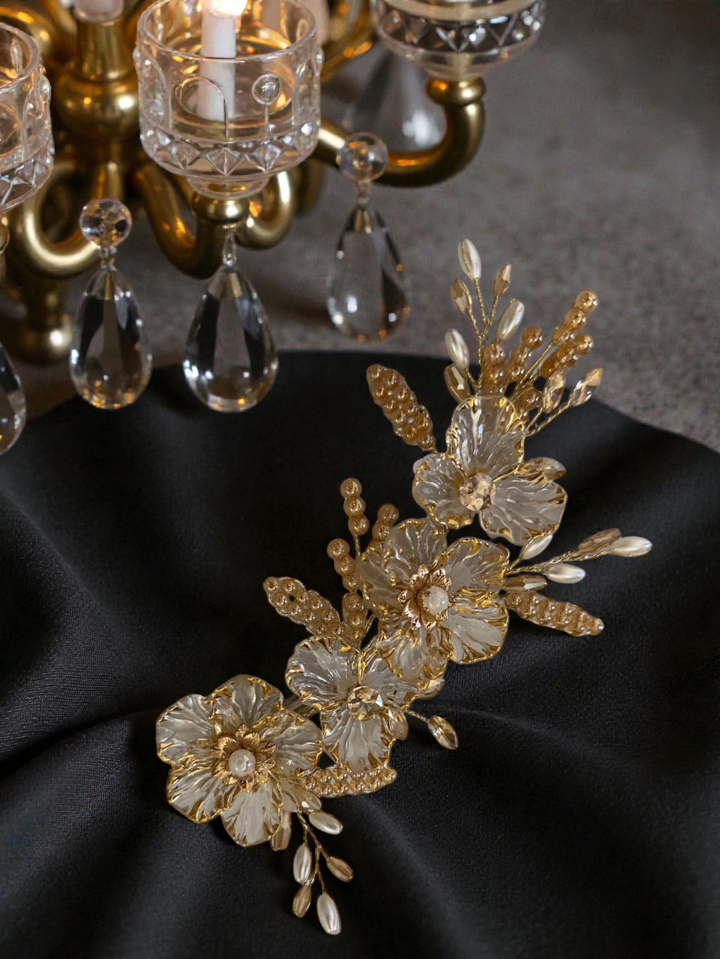 Gilded Garden Hair Clip