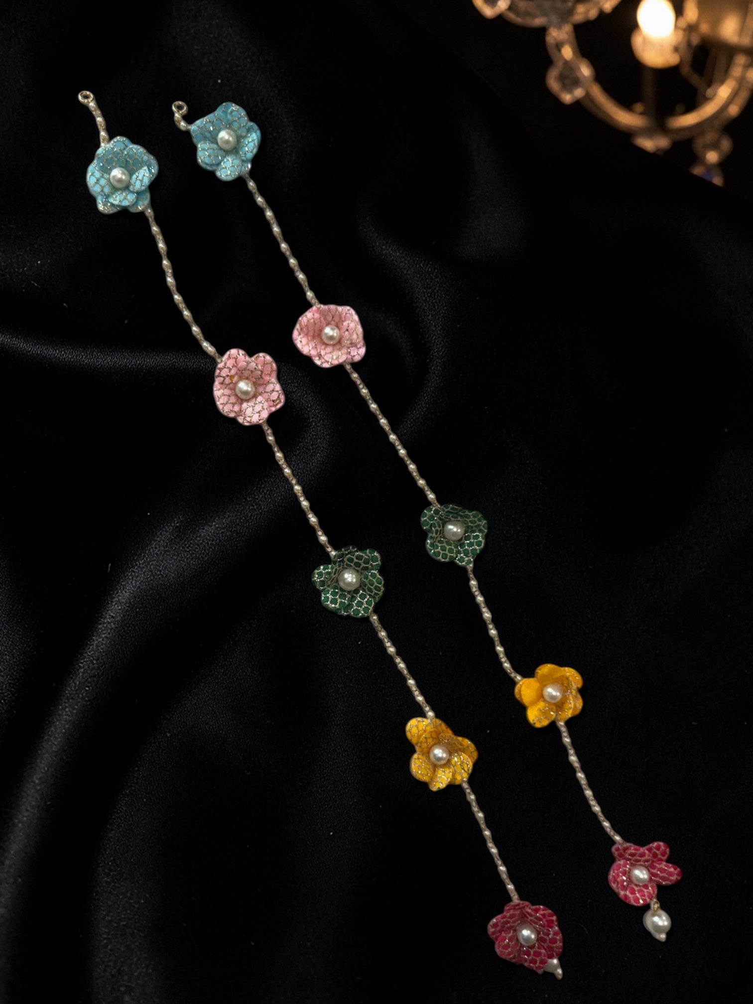 Multi Floral Strings (set of 2)