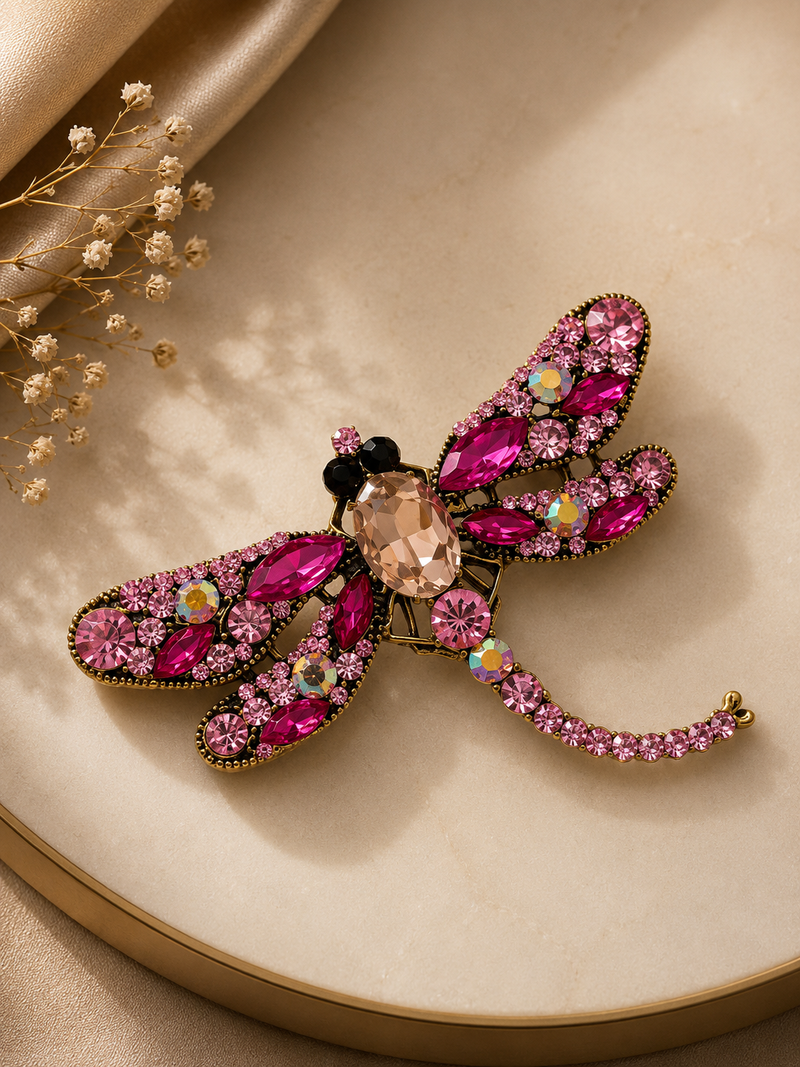 Royal Dragonfly Brooch (1pc)