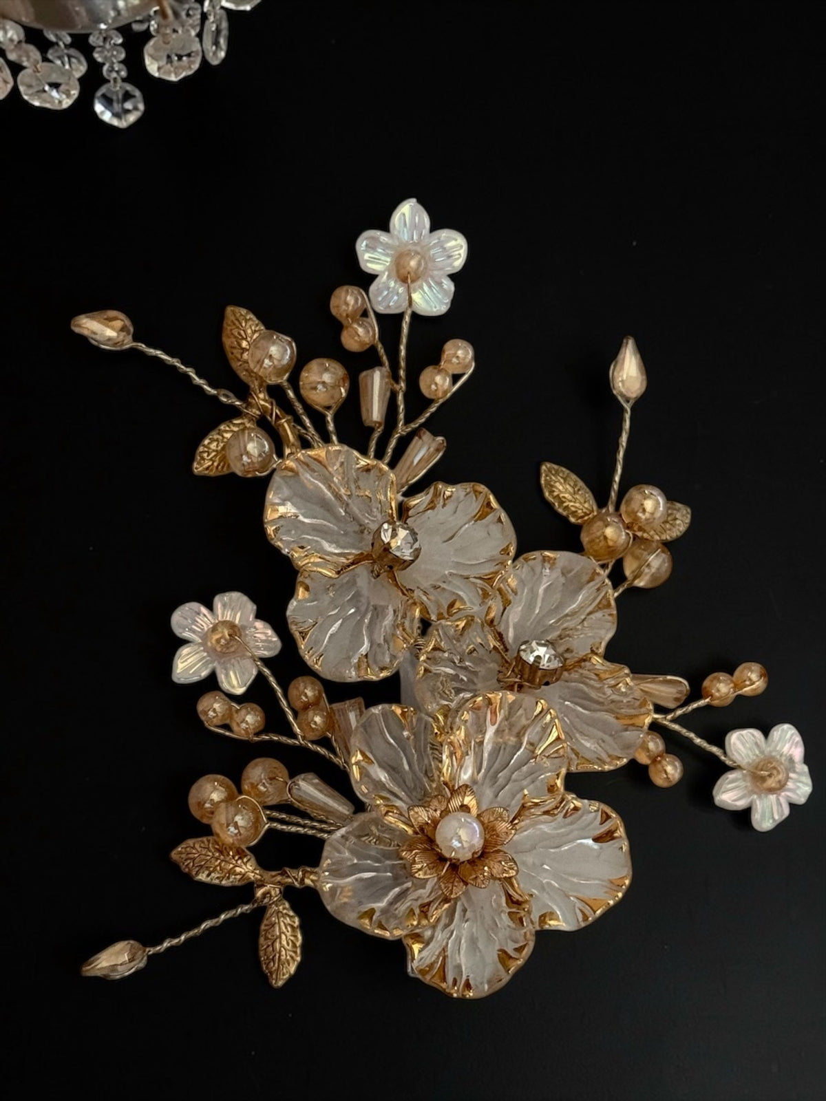 3D Floral Blossom Clip