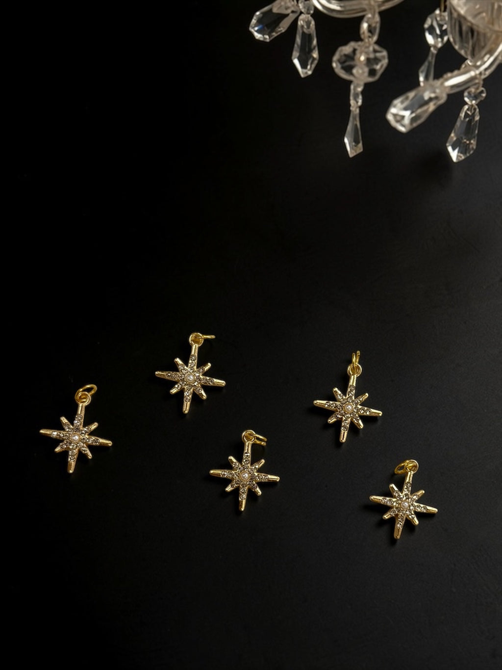 Star & Moon Charms (set of 6)