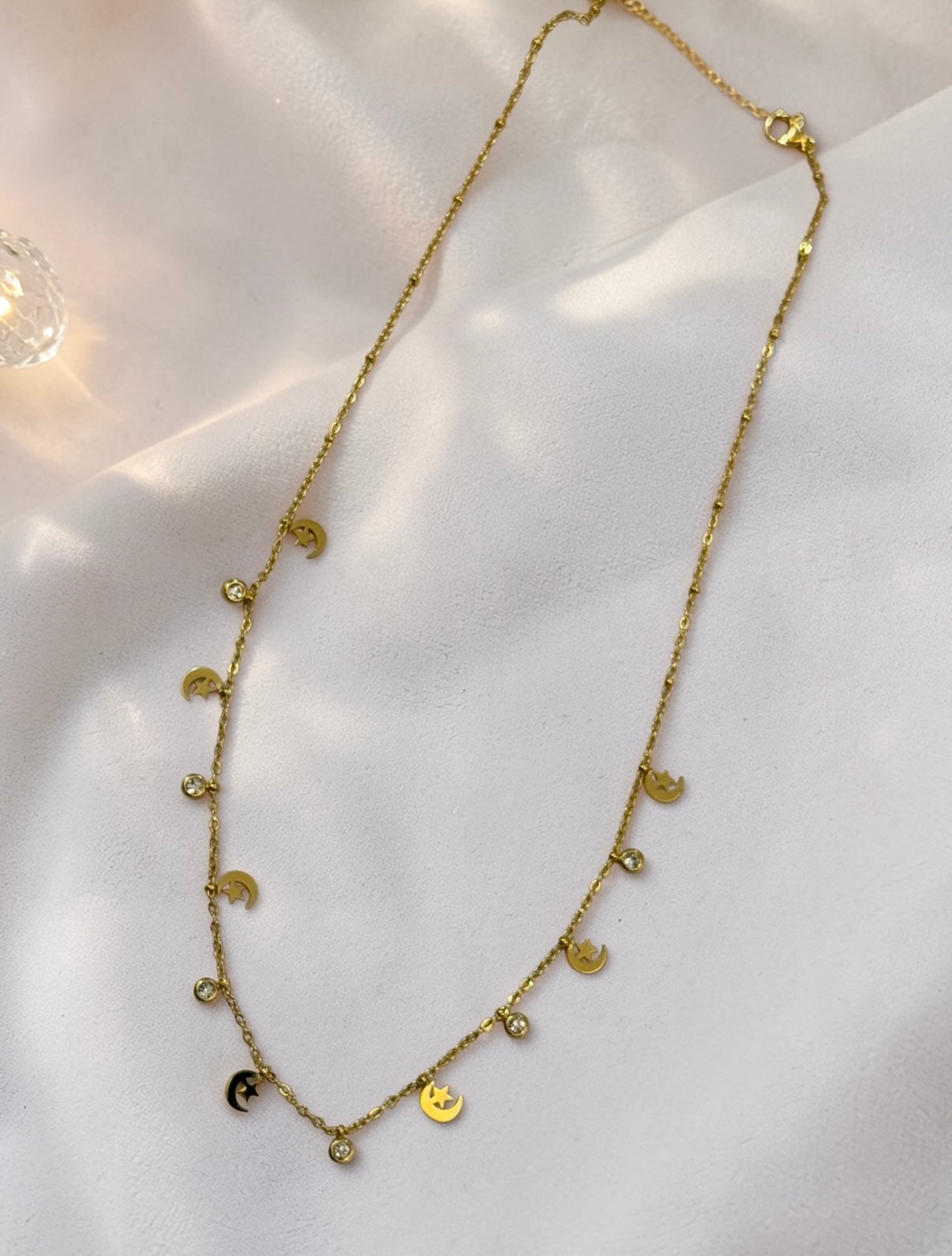 Cosmic Charm Necklace (anti-tarnish)