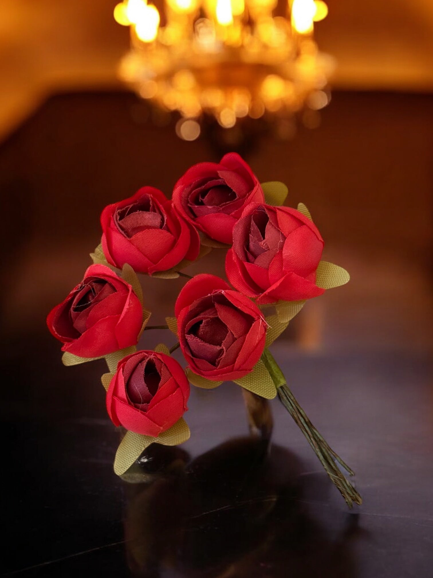 Rosy Whimsy Pins [Bunch of 6]