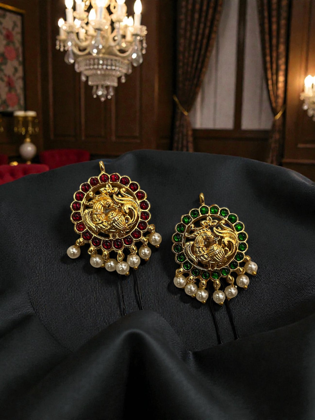 Peacock pin