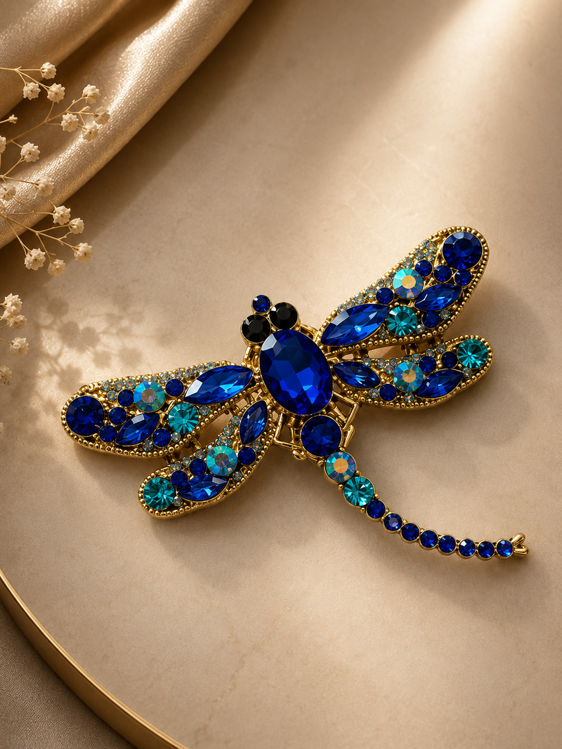 Royal Dragonfly Brooch (1pc)
