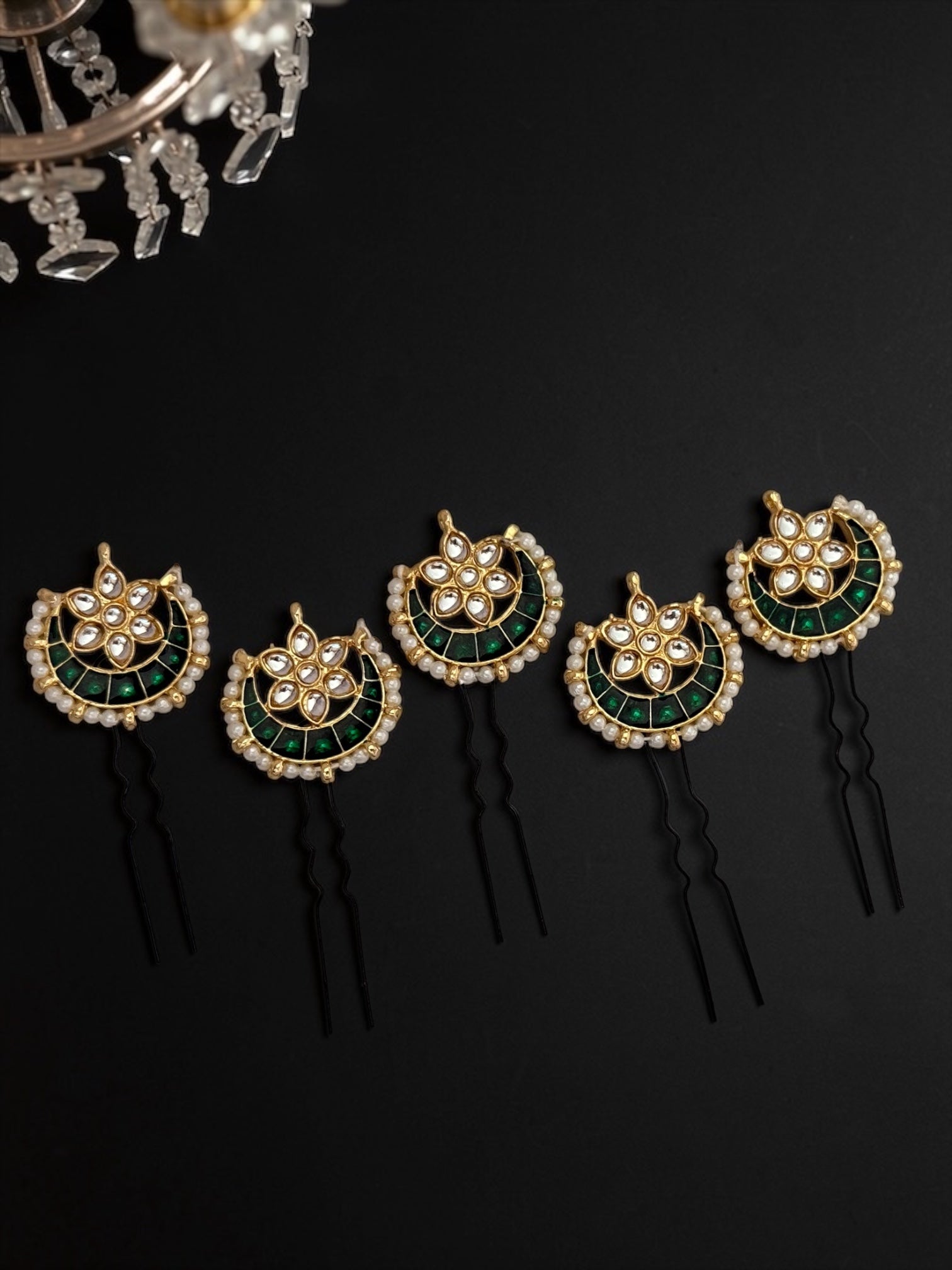 Emerald Noor Pins (Set of 5)