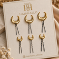 Set of 3 small & 3 Big pin