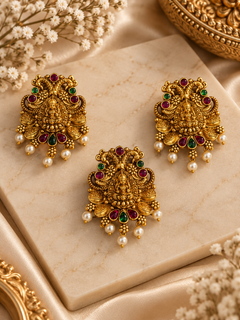 Temple Antique pins (set of 3)