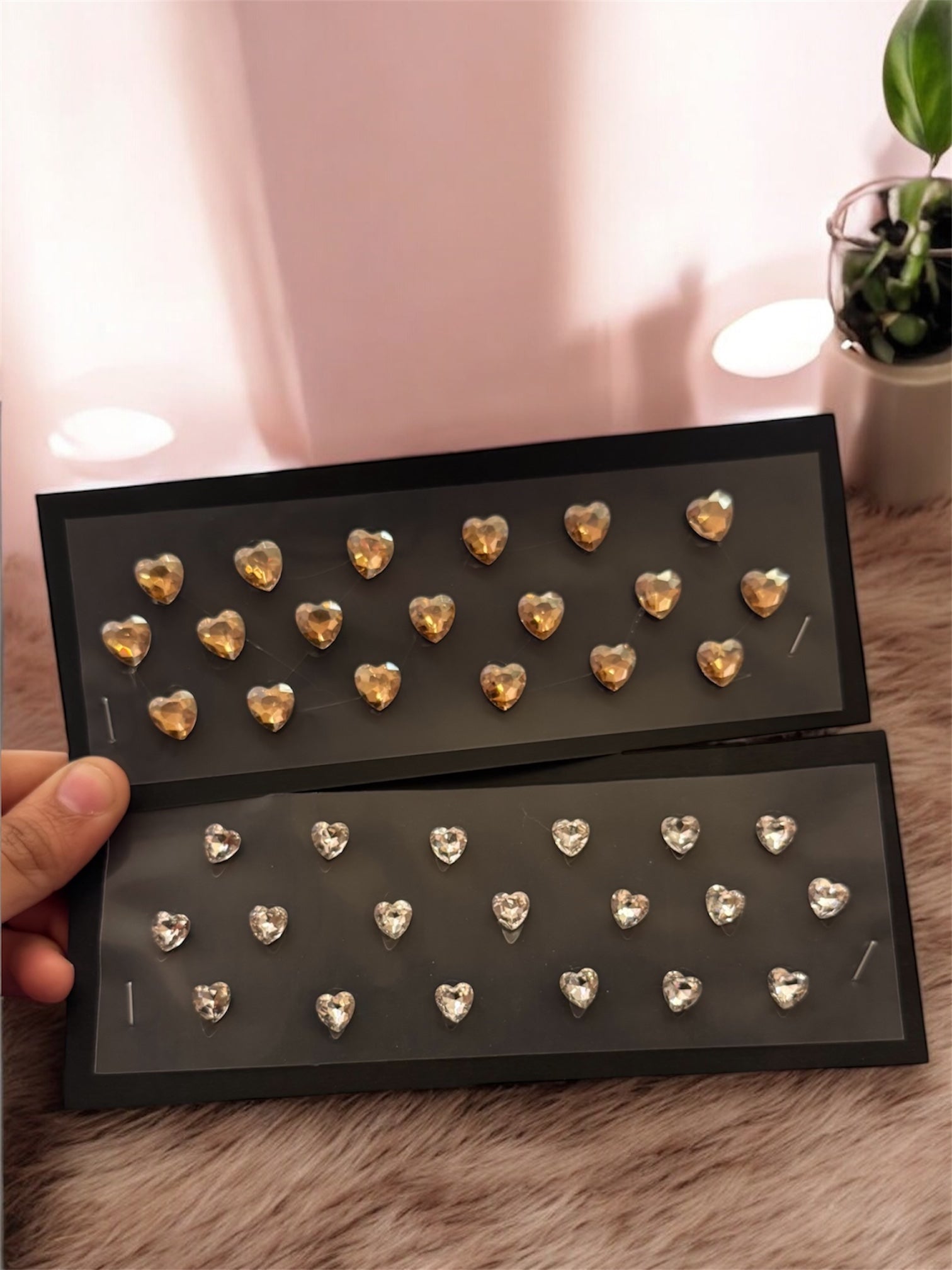 Gem-Drops (Heart- Big size Stickers)