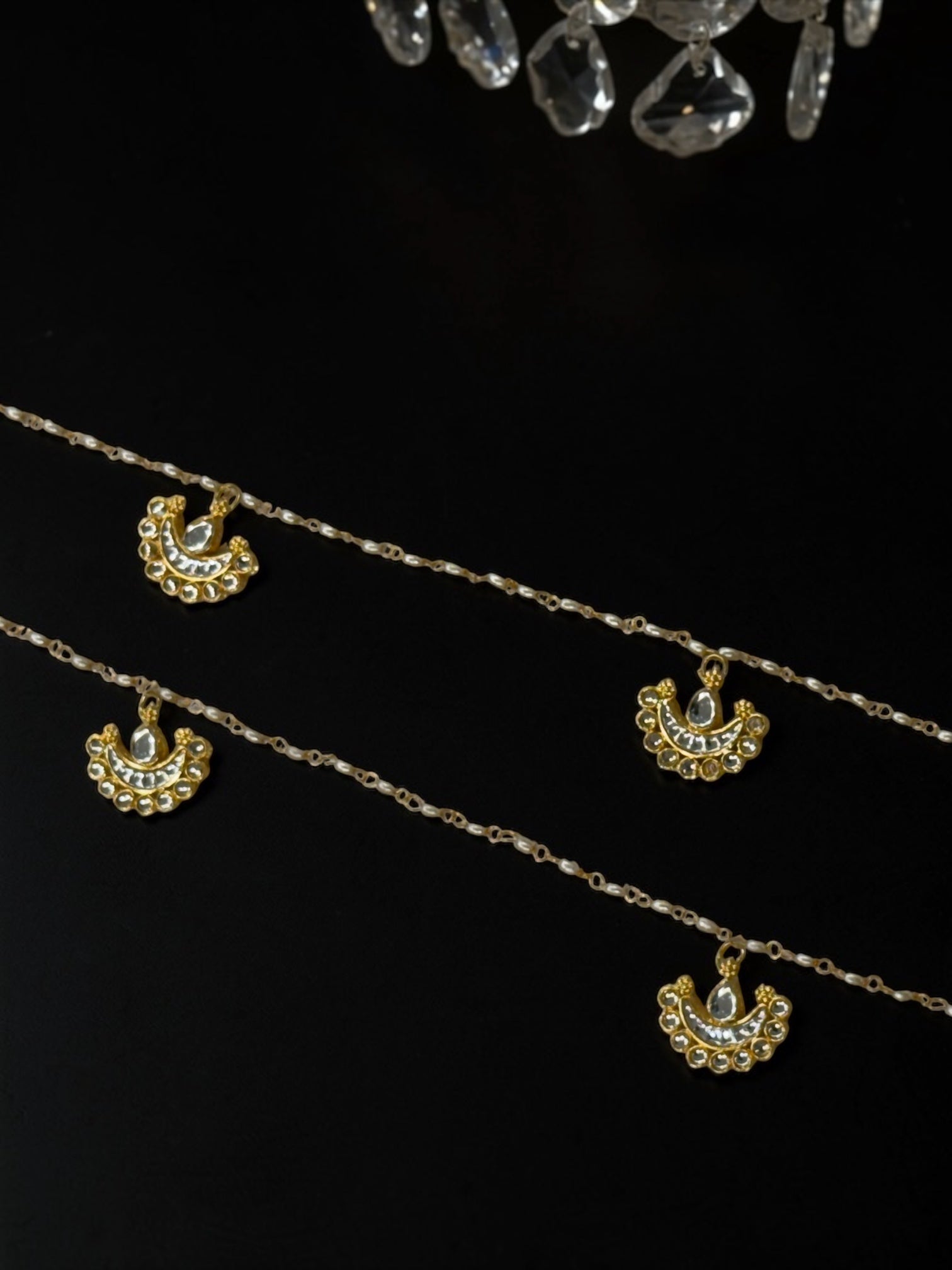 Diya Kundan Strings (set of 2)