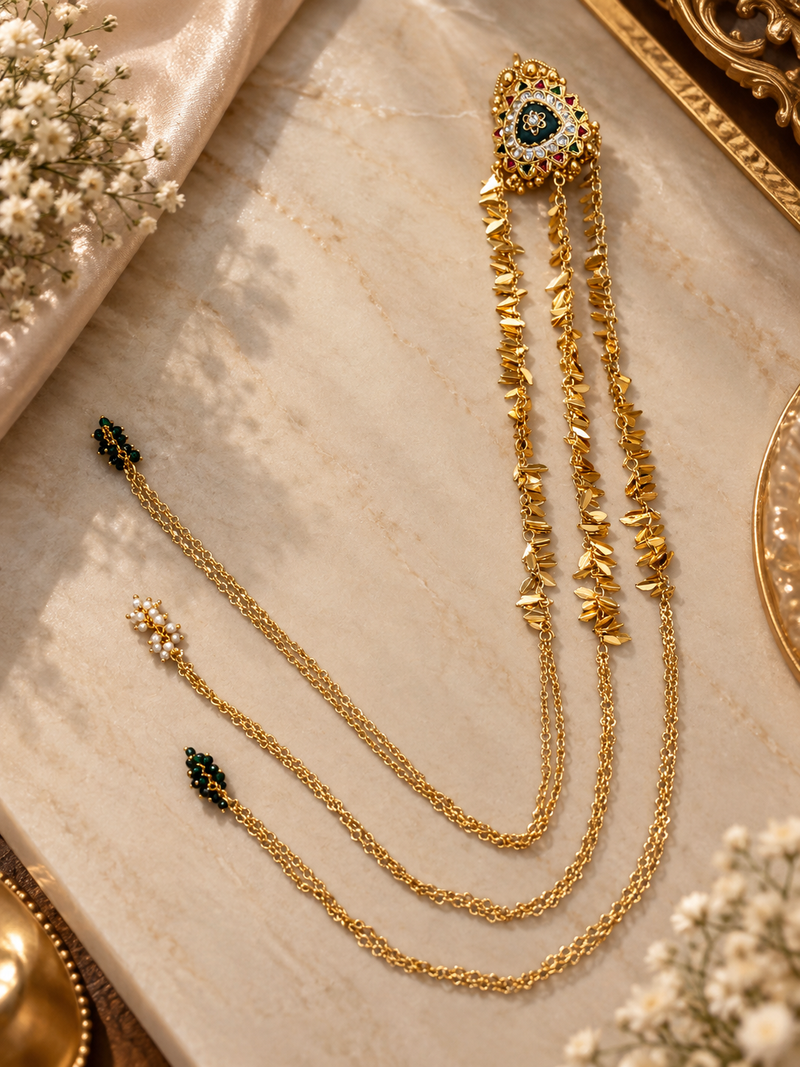 Shahi Noor HairBrooch
