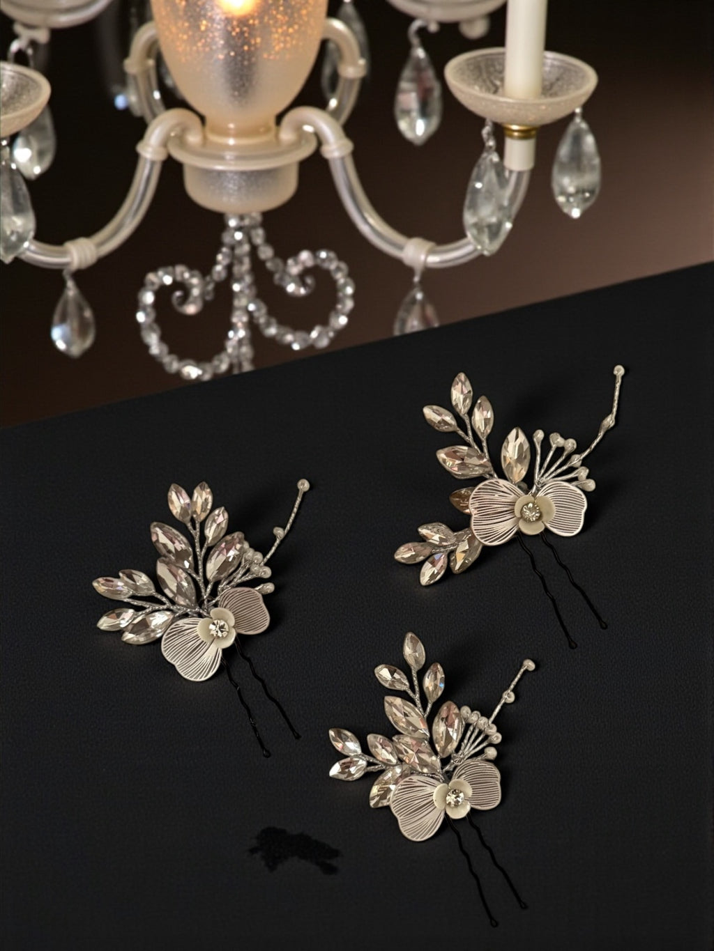 Regal Orchid Pin (set of 3)