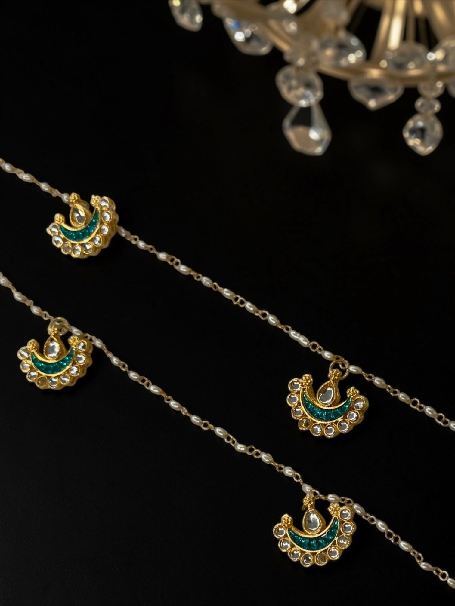 Diya Kundan Strings (set of 2)