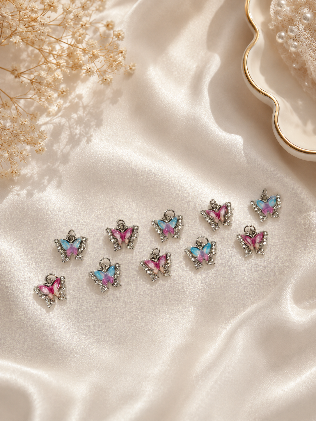 AD Butterfly Charms