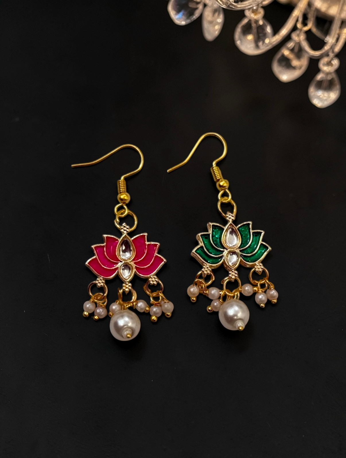 Lotus Pearl charm (set of 4)