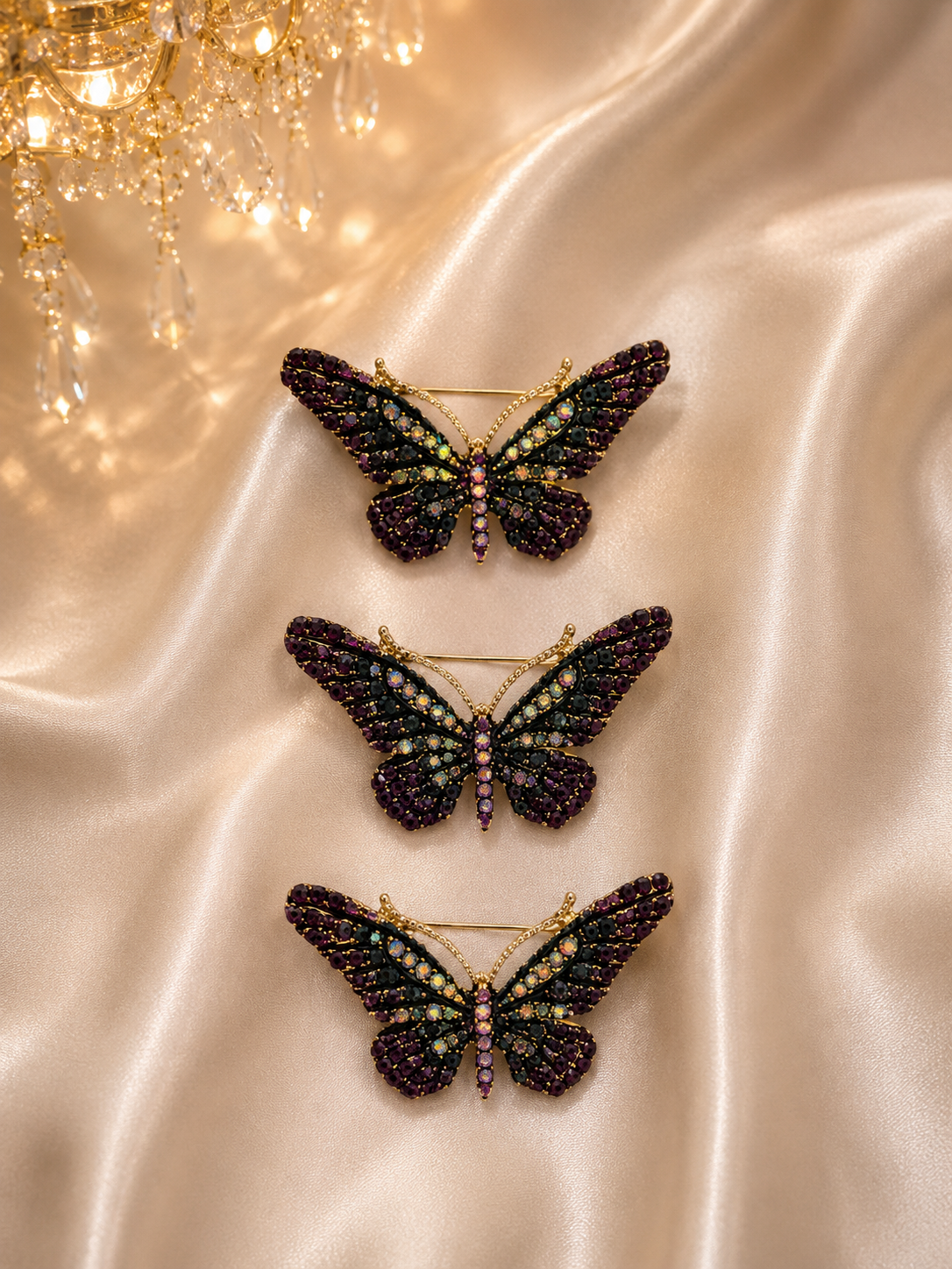 Majestic Butterflies (3pc set)