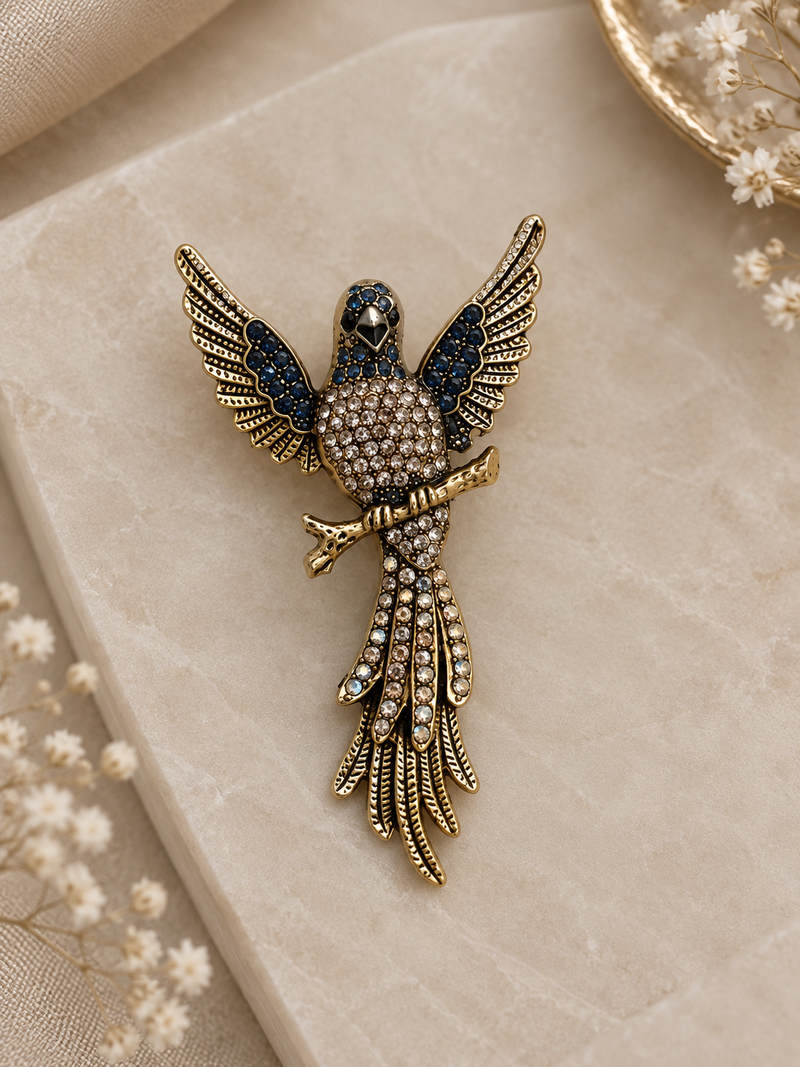 Eagle brooch (1 pc)