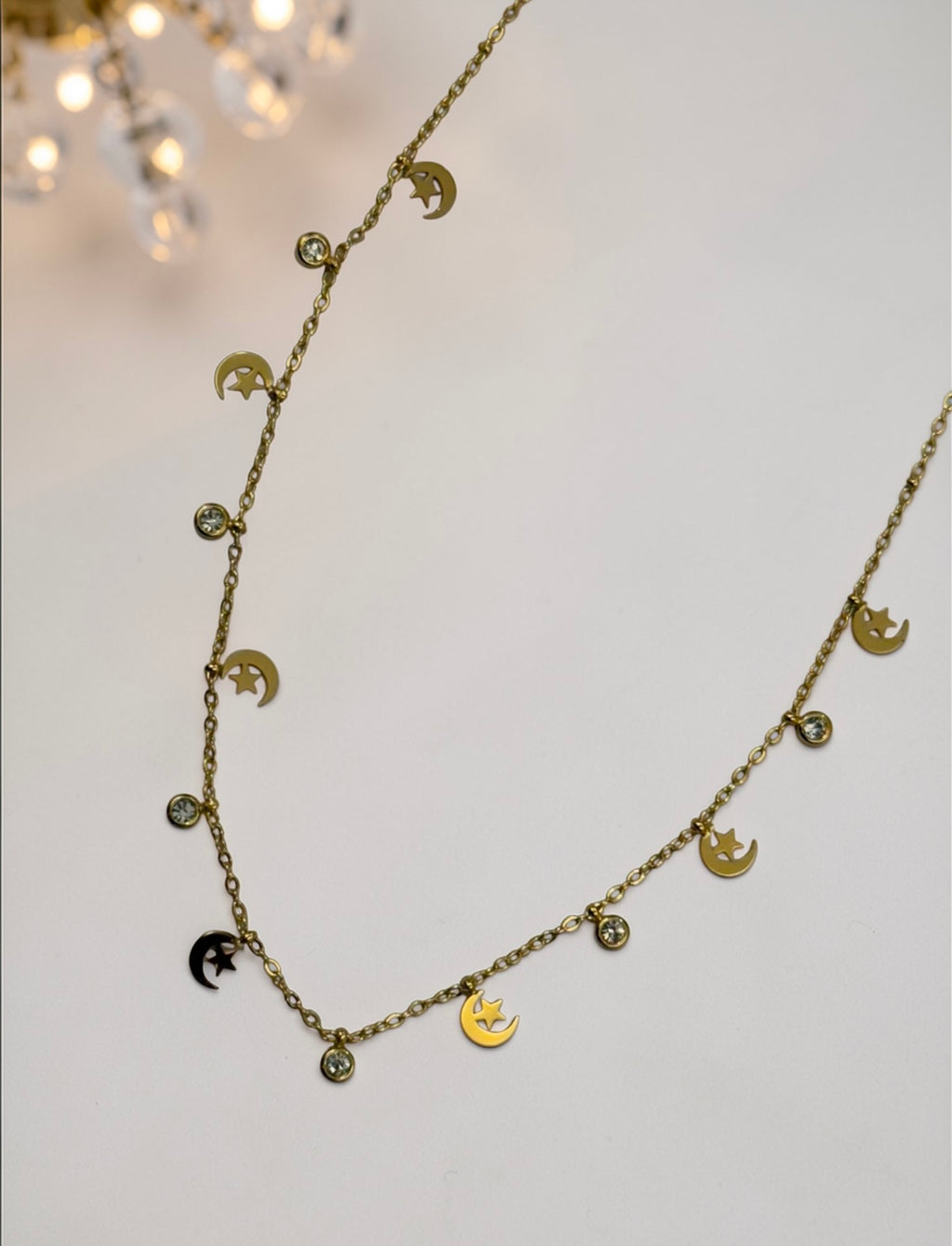 Cosmic Charm Necklace (anti-tarnish)